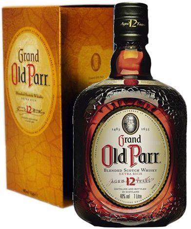 Whisky Old Parr 12 anos 1000 ml
